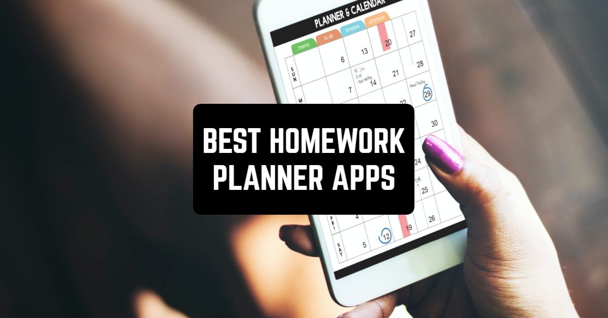 5 Best Homework Planner App for Students 2022