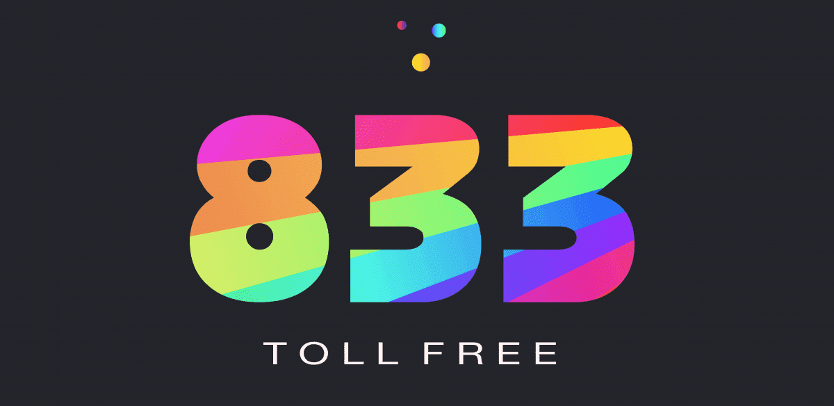 833 Area Code Details USA Toll-Free Number Purpose