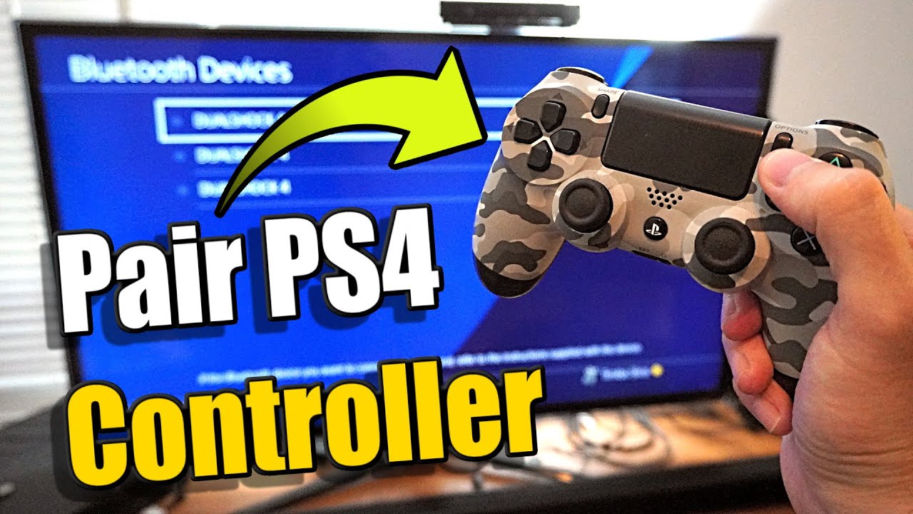 How to Connect PS4 Controller with PS4?